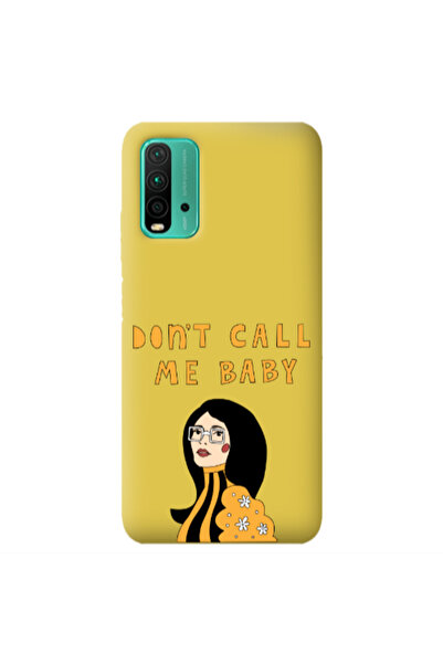 Other Xiaomi Poco M3 Call me baby Yellow Colored Silicone TPU Θήκη