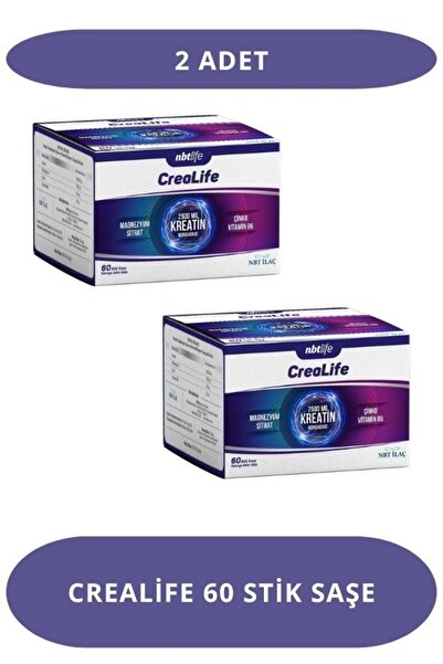Nbt İlaç Crealife 60 Stik Saşe (2 Adet)