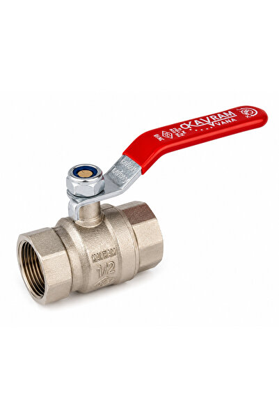 KAVRAM 1/2" KÜRESELVANA TAM GEÇİŞLİ PN 16-TS EN 13547