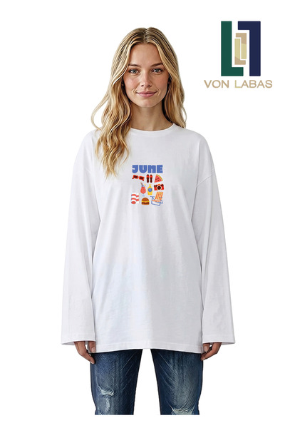 Grafftee Clothing تيشيرت صيفي بأكمام واسعة وتصميم Summer Vibe (Summer Vibes) ...