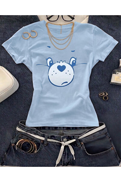 Touz Moda Kemer Boy bluza sa slatkim likovima i printom