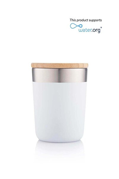 Hans Larsen R-LAREN - CHANGE Collection Recycled Insulated Mug - White