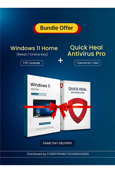 Quick Heal برنامج مكافحة الفيروسات برو لجهاز ويندوز واحد لمدة سنة واحدة + ماي...