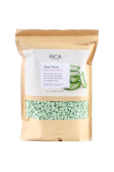 RICA Ceara Epilatoare Granule - Aloe Vera Hard Wax Beads, 800 g