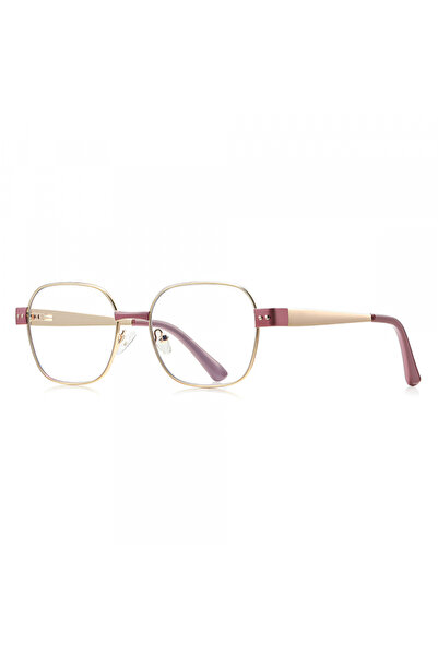 Techsuit Ochelari De Calculator Dama 3172, Anti-Blue Light, Roz Aurii