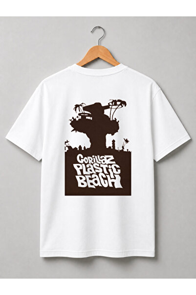 Grafftee Clothing Μπλουζάκι Gorillaz με ιδιαίτερο σχέδιο, Unisex, από βαμβάκι...