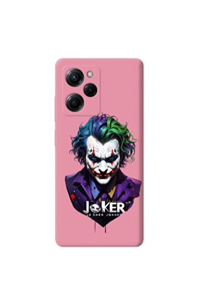 Other Xiaomi Poco X5 Pro Le amer Joker Pink Colored Silicone TPU Θήκη