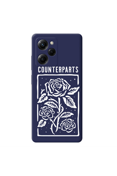 Other Xiaomi Poco X5 Pro Counterparts Dark blue Colored Silicone TPU Θήκη