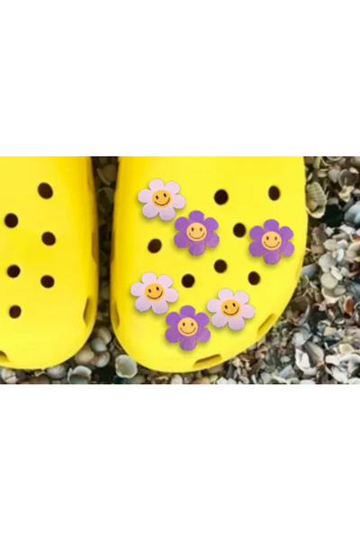 DU&ER Set of 2 Shoe Ornaments, Decorative Slippers and Sandals Accessories