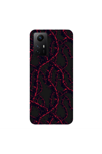 Other Xiaomi Redmi Note 12s Prickly ivy Black Colored Silicone TPU Θήκη