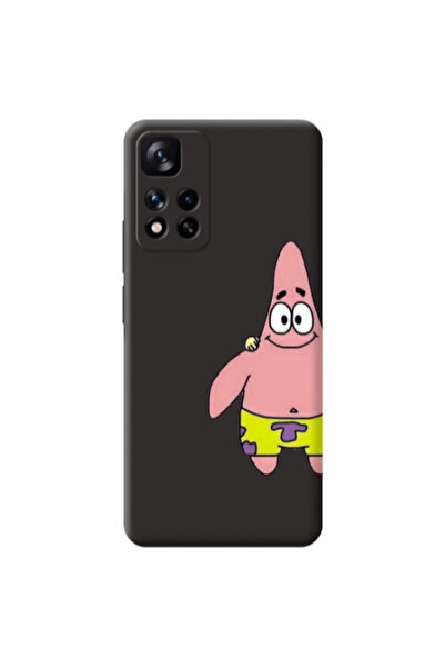 Other Xiaomi Redmi Note 11 Pro 5G Spong 1 Black Colored Silicone TPU Θήκη