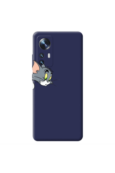 Other Xiaomi Mi 12 Tom 1 Dark blue Colored Silicone TPU Θήκη