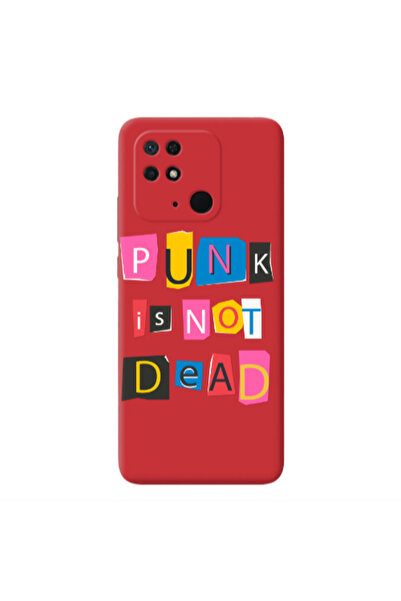 Other Xiaomi Redmi 10C Punk is not Dead Red Colored Silicone TPU Θήκη