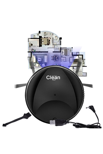 ADM Aspirator Robot Compact Reincarcabil USB, Curatare Automata, Functie Matu...