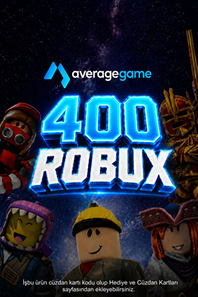 4 USD Robux Wallet Code - 400 Robux