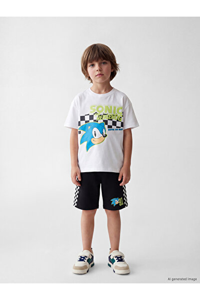 LC Waikiki Esvab • Modern & Distinctive Blue Fast Hedgehog Boys' T-Shirt and ...
