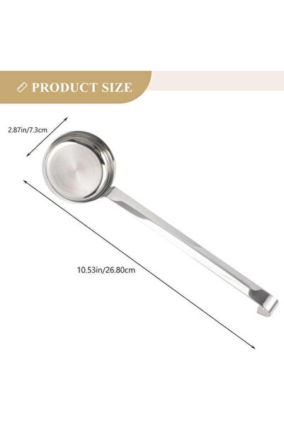 Choice Silver 1Pc Stainless Steel Pizza Sauce Spoon Baking Scoop Soup Tomato ...