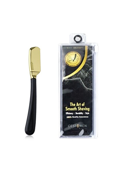 Choice6 G-Black With Bag New Professional Wood Handle Barber Razor, Manual Sh...