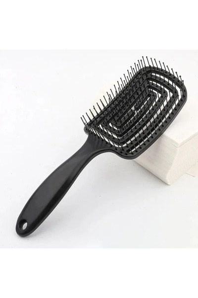 Choice WenXiangShu-Black 1pcs Anti-static Massage Combs Salon Wet Hair Brush ...
