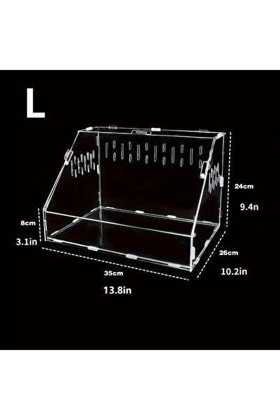 Choice1 L 1 Piece, Only Selling the Tank: Acrylic Quail Breeding Box, Reptile...
