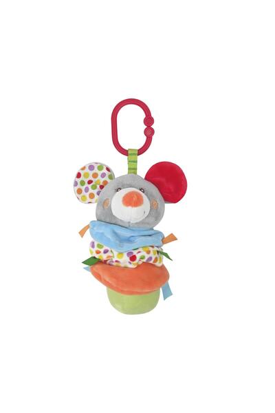 LORELLİ Jucarii de plus, 16 cm, cu vibratie, zornaitoare, 0 luni+, soricel