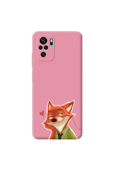 Other Xiaomi Redmi Note 10S Valentines 15 Pink Colored Silicone TPU Θήκη
