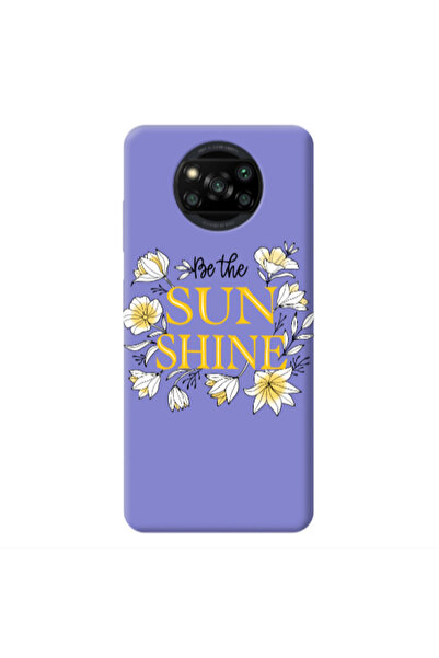 Other Xiaomi Poco X3 /X3 Pro Sun Shine Purple Colored Silicone TPU Θήκη