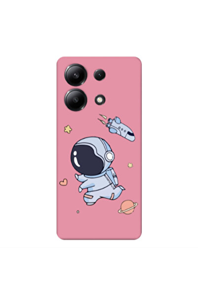 Other Xiaomi Redmi Note 13 4G Aduket Pink Colored Silicone TPU Θήκη