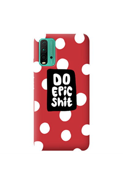 Other Xiaomi Poco M3 Do Epic Shit Red Colored Silicone TPU Θήκη