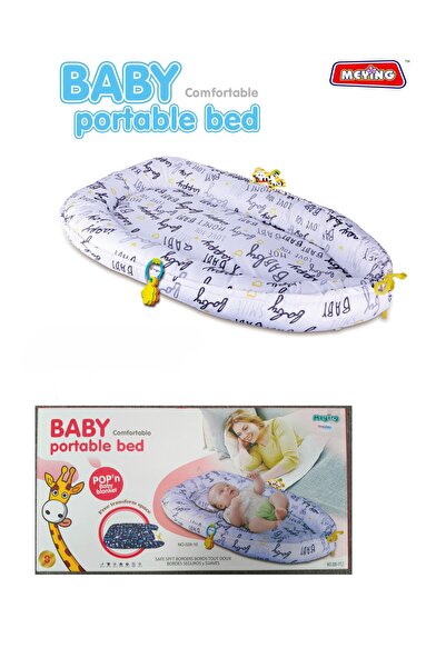 First Step Baby Portable Bed 023-8B25 Assorted Color