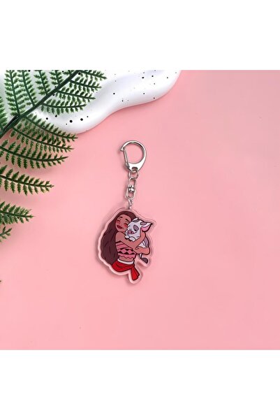 choice2 5cm 1 1/12Pcs Disney Cartoon Moana Acrylic Car Keychain Cute Backpack...