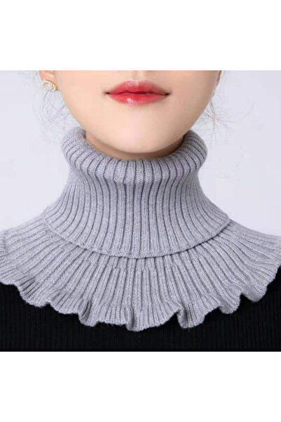 Choice3 09 Detachable Cotton Knitted Turtleneck Collar For Women False Collar...