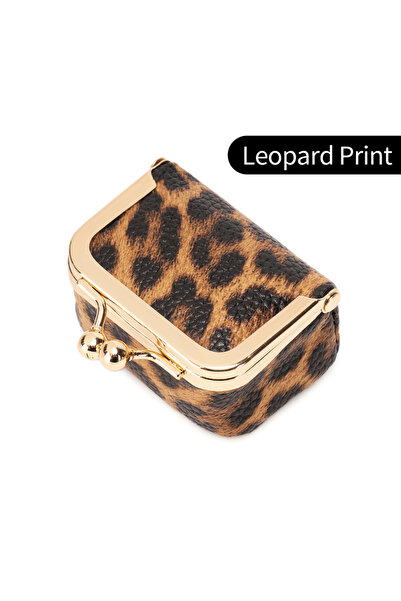 Choice KB439-LeopardPrint Women's Leopard Print Mini Jewelry Box,Portable Vin...