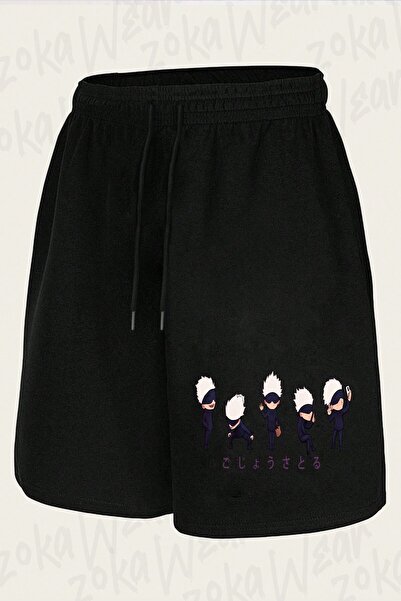 ZOKAWEAR Unisex Jujutsu Kaisen Satoru Gojo4 Design Printed Shorts
