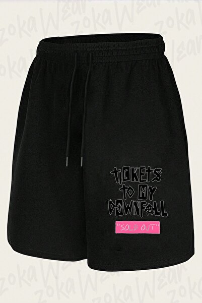 ZOKAWEAR Unisex Machine Gun Kelly Design Printed Shorts