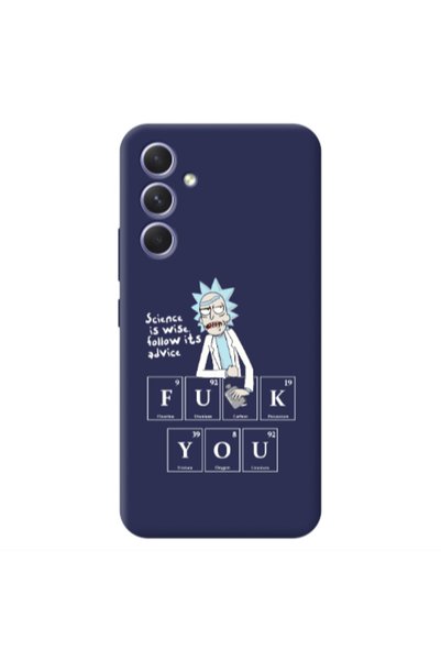 Other Samsung A26 Rick Scince is wise Dark blue Colored Silicone TPU Θήκη