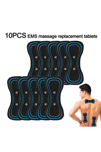 Choice3 DUTRIEUX 10pcs Ems Neck Massager Replacement Pads Mini Cervical Massa...