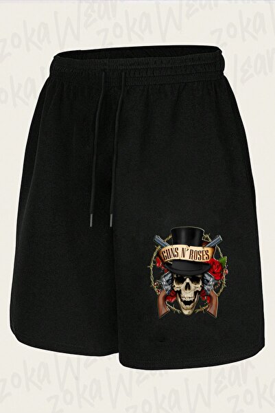 ZOKAWEAR Unisex σορτς με στάμπα Guns N Roses v2