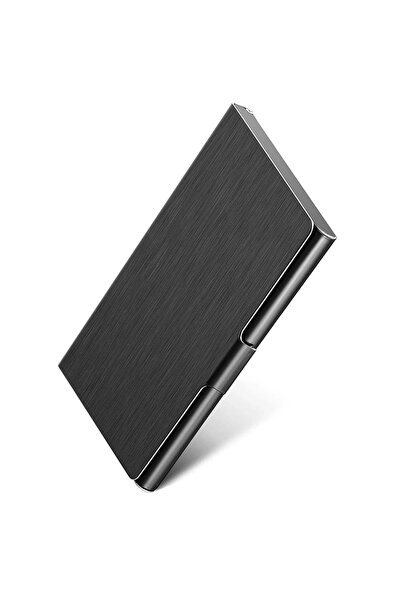 Choice1 Black Premium Ultra thin Stainless Steel Business Card Holder - Silve...