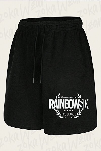 ZOKAWEAR Unisex Rainbow Six Pro Design Printed Shorts