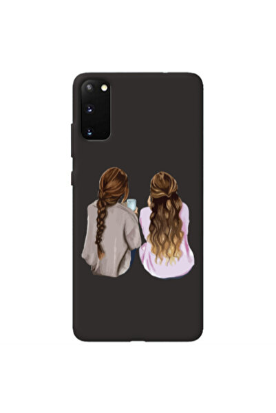 Other Samsung S20 Friends Black Colored Silicone TPU Θήκη