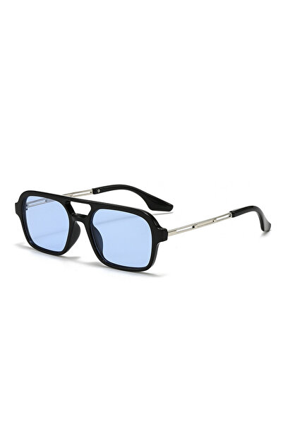 Choice12 MULTI 4 Vintage Metal Frame Sunglasses For Women Men Square Black Re...