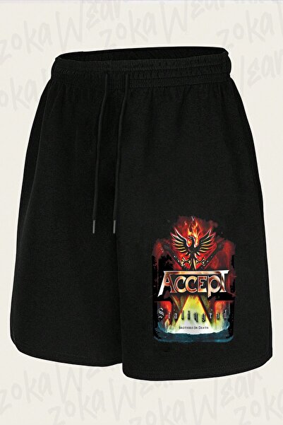 ZOKAWEAR Unisex Accept V2 Design Printed Shorts