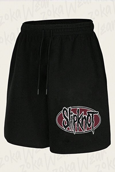 ZOKAWEAR Unisex Slipknot V50 Design Printed Shorts