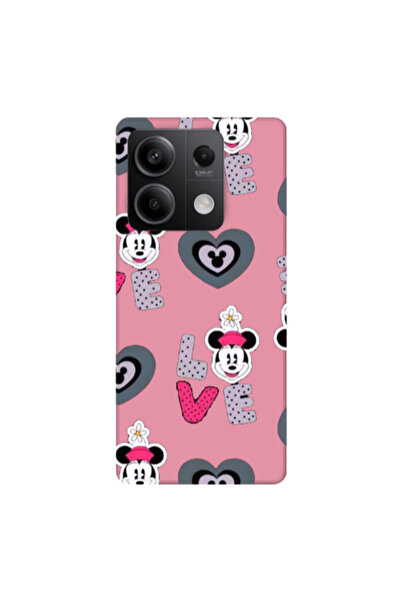 Other Xiaomi Redmi Note 13Pro 5G Minnie Pink Colored Silicone TPU Θήκη