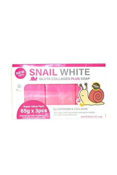 Snail White Beauty Perfect Skin Lady Snail White Soap - 3 X 65g