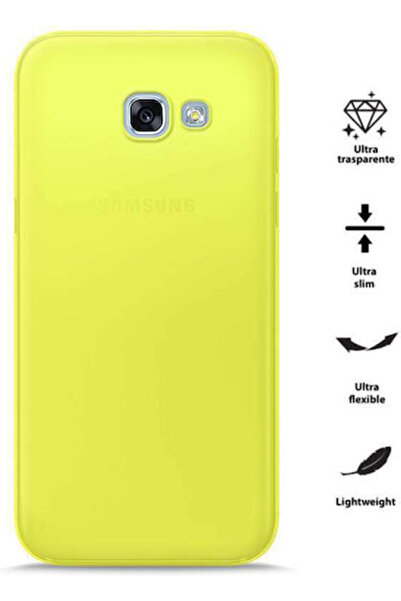 Puro Husă spate din silicon 0.3mm Galben (Galaxy A3 2017) Cod: SGGA31703NUDEYEL