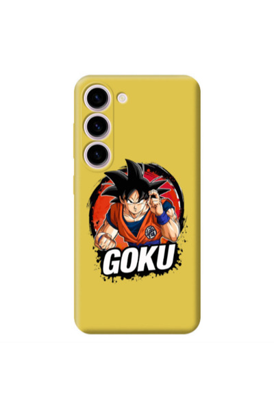 Other Samsung S23 Plus Dragon Ball Yellow Colored Silicone TPU Θήκη
