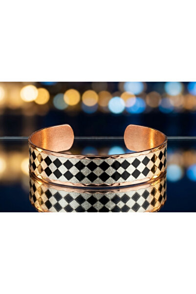 Erol Bakır New Series 2035 Bijouterie Bracelet 100% Handmade Copper