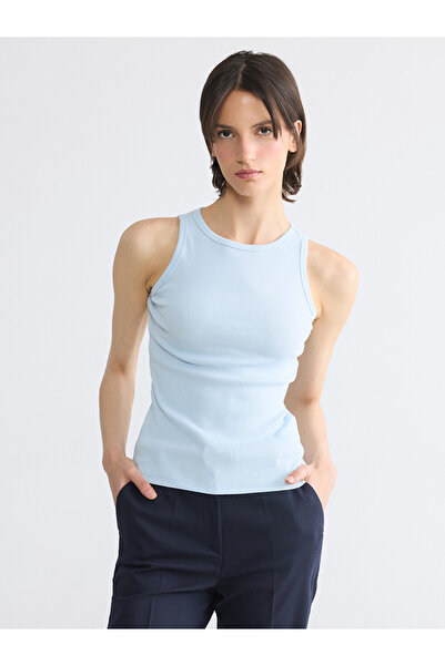 LC Waikiki Lcw Everyday Blue Crew Neck Women's Undershirt